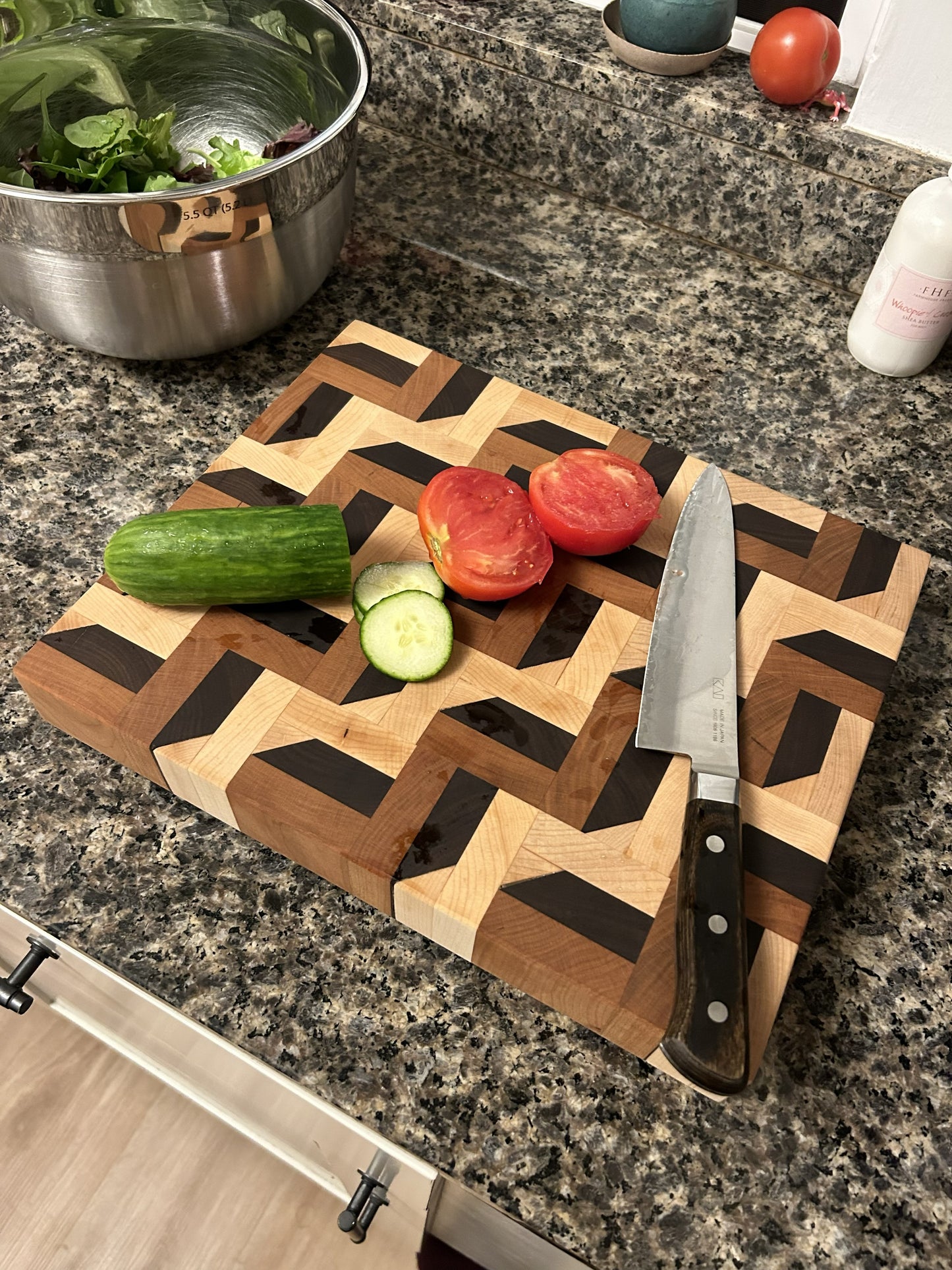 Cutting Board - Zig Zag 3D Pattern