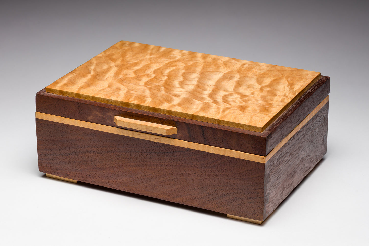 Box - Quilted Maple Top