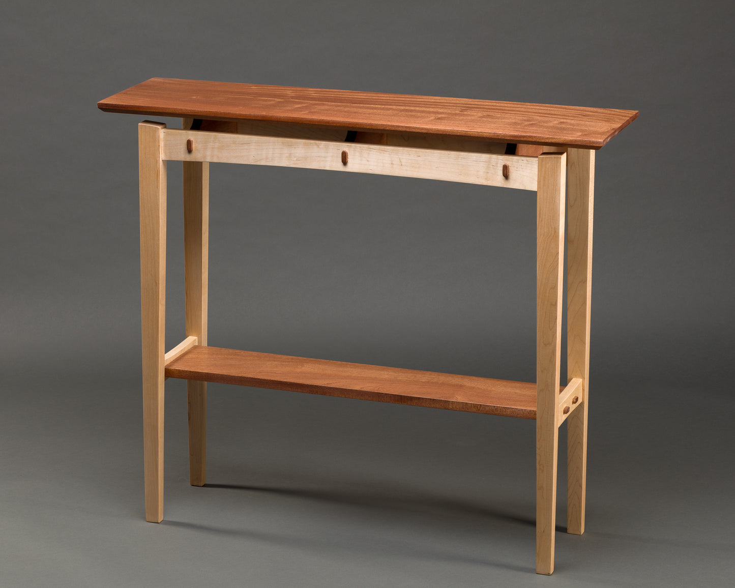 Furniture - Front Hall Table (Maple & Sapele)