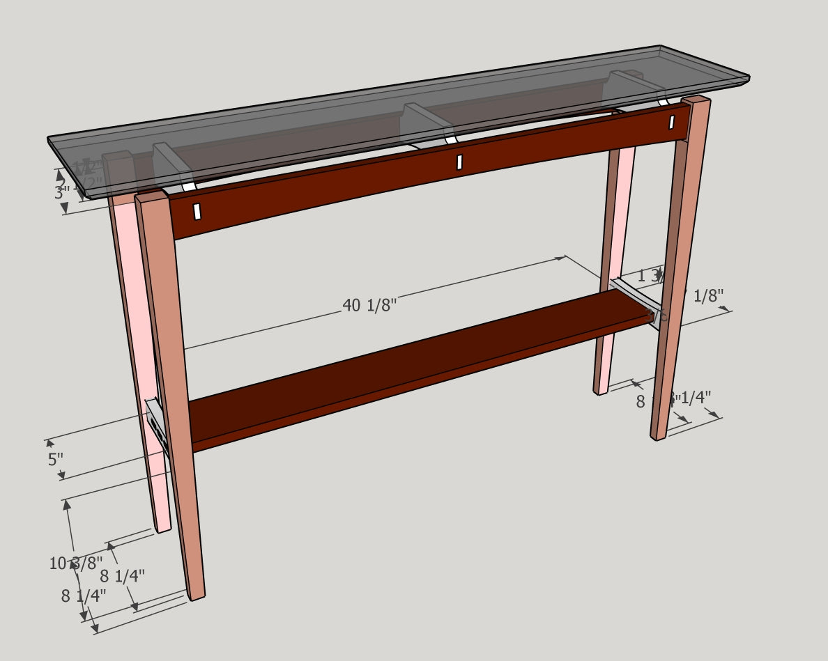 Furniture - Front Hall Table