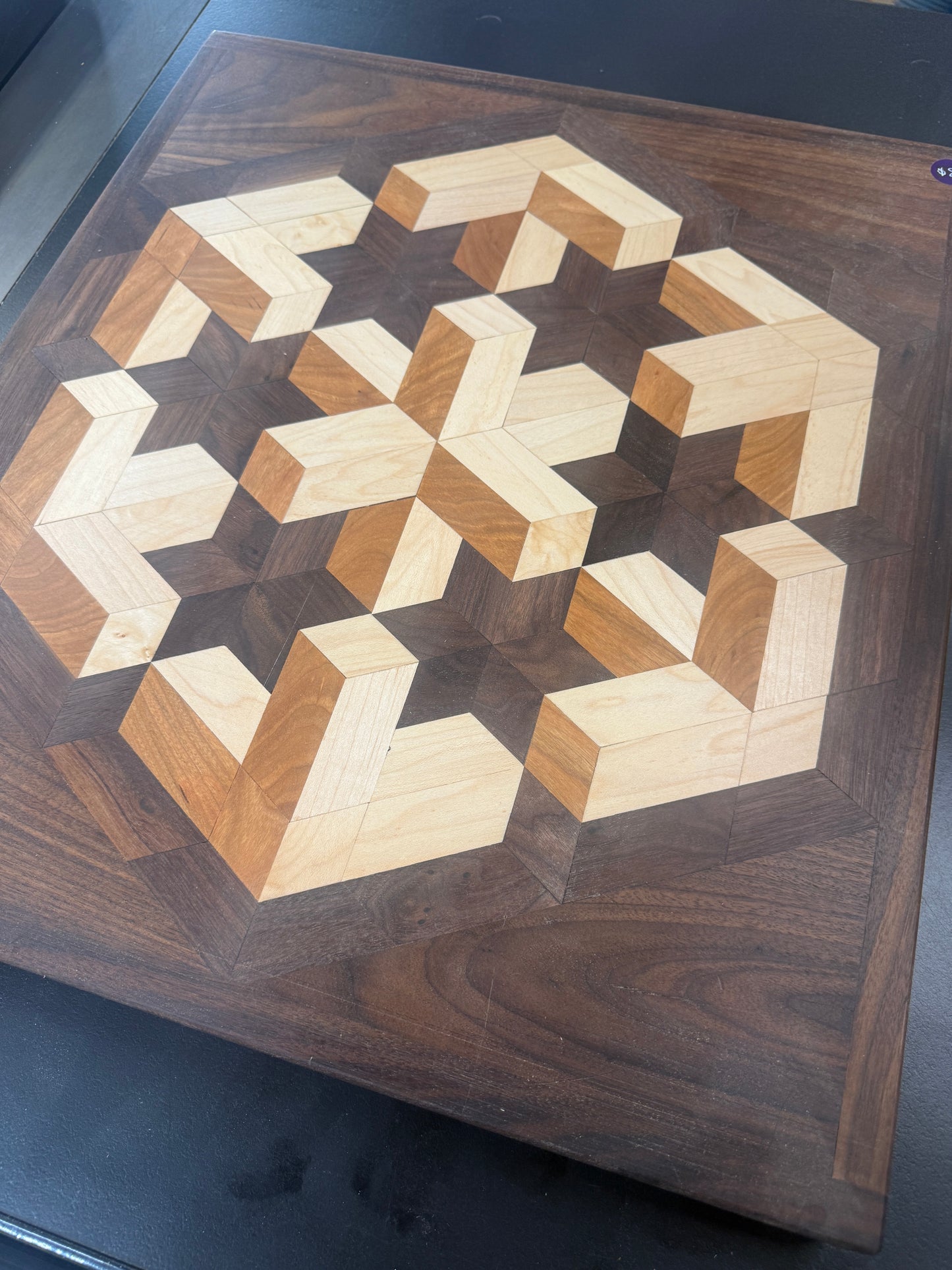 Cutting Board - Face Grain 3D