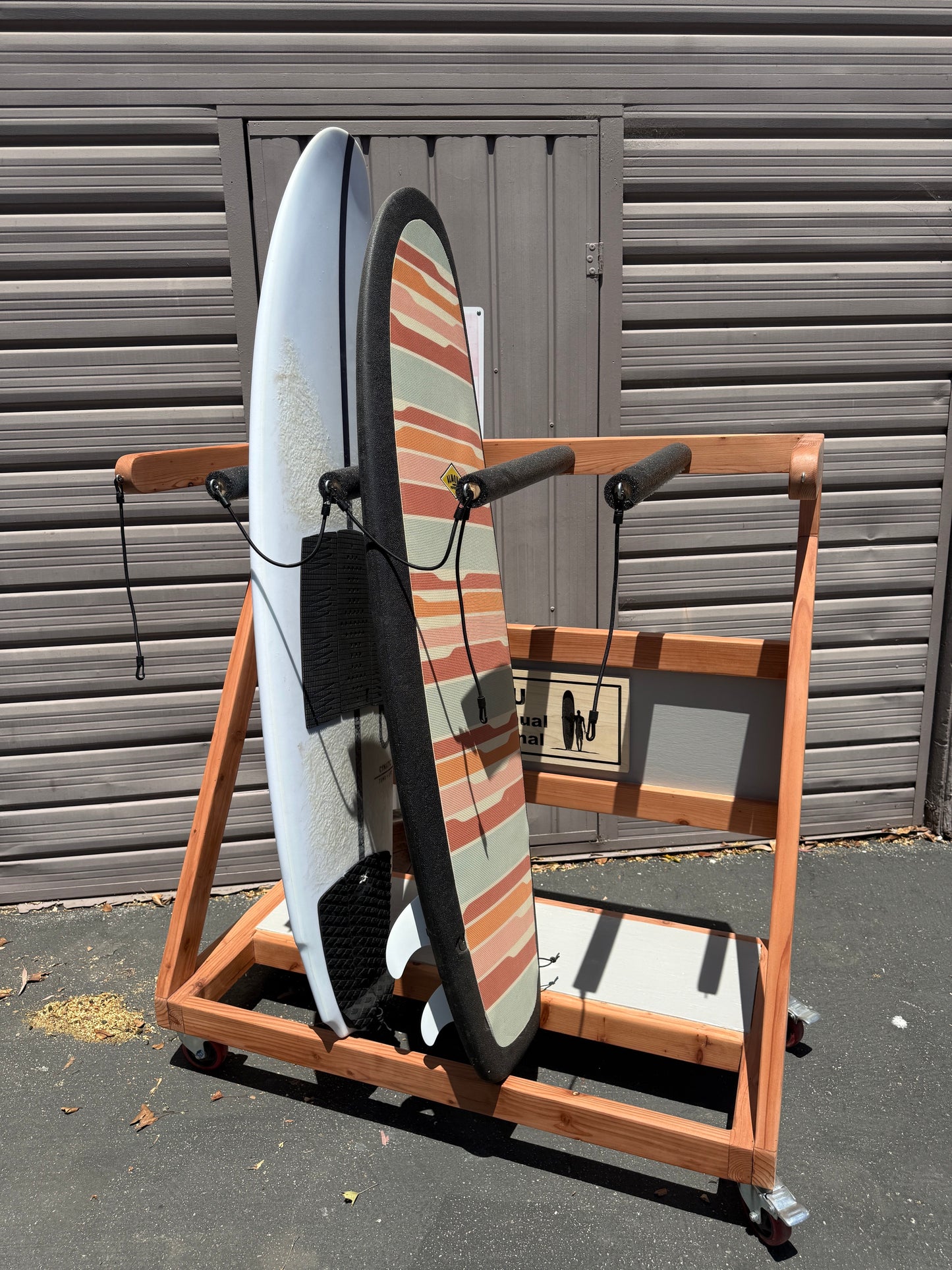 Mobile Surf Rack