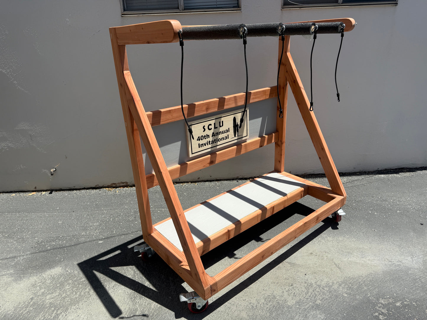 Mobile Surf Rack